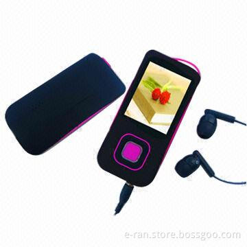 MP4 Players, Supports FM Reception, TF Card and 1 to 16GB Flash Storage